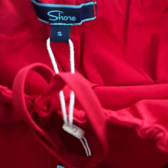 NWT Shore Brand dress S red - Picture 7 of 7